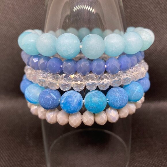 Stacking Bracelets - set of 5 - Picture 1 of 3